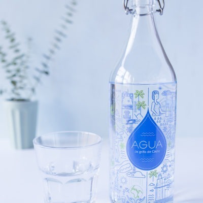Botella ProGrifo de Aguas de Cádiz